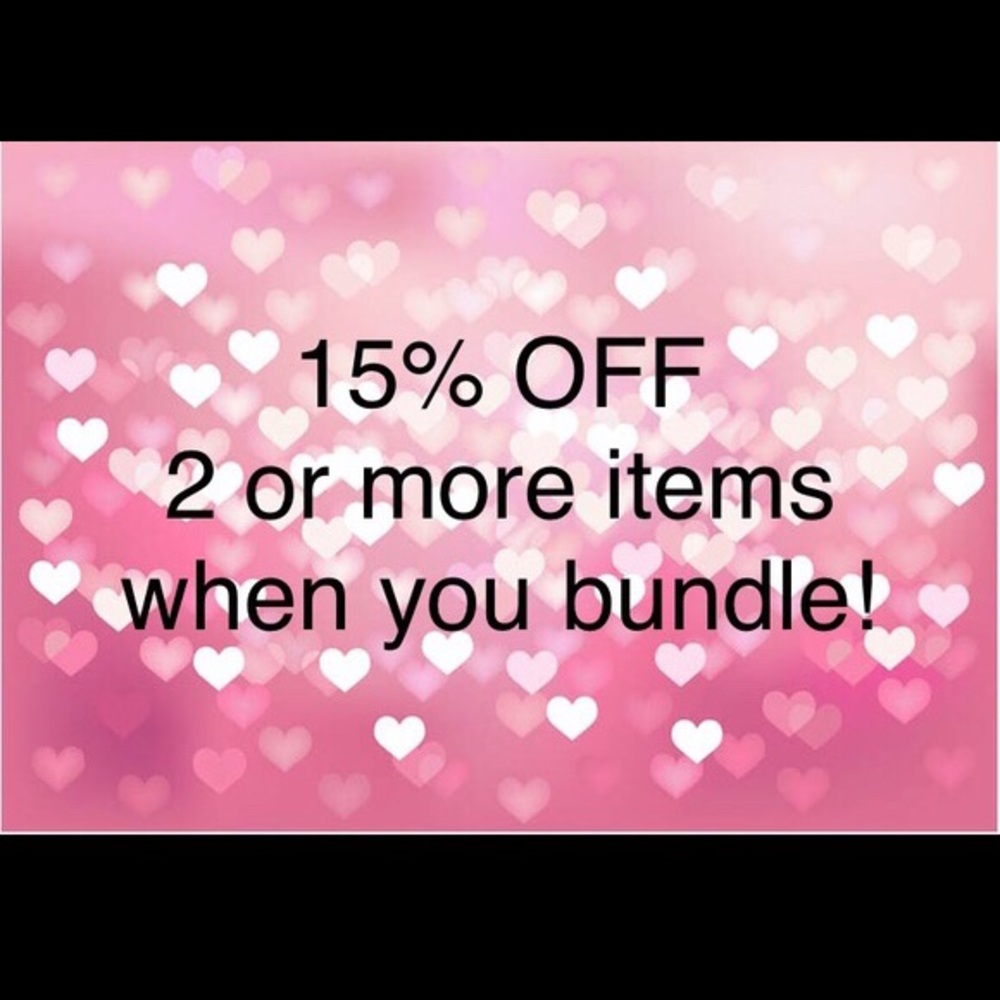 Bundle to save $$